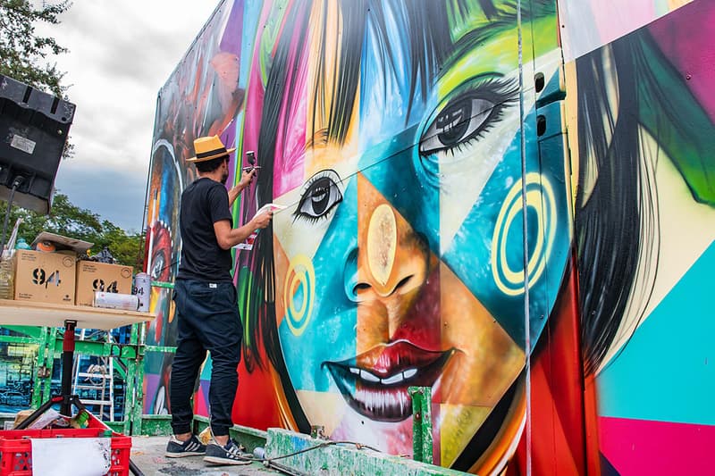 Kobra Announces Debut Solo Show "Kobra Larger Than Life" painter artist gga gallery wynwood walls miami announcement