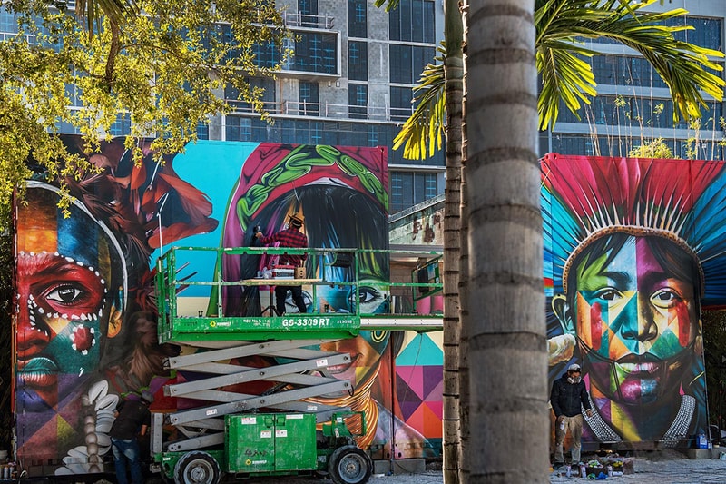 Kobra Announces Debut Solo Show "Kobra Larger Than Life" painter artist gga gallery wynwood walls miami announcement 