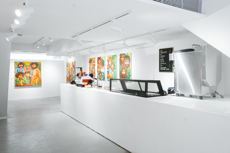 koichi sato ecstasy journey exhibition woaw store hong kong artworks paintings portraits art artists