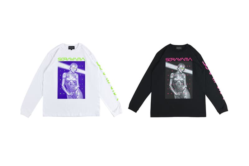 Kosuke Kawamura x Hajime Sorayama x Medicom Toy Capsule collection t-shirts bags accessories drop info release "sexy robot" "pop eyecon" "brain" "spam" "family portrait" saito wood "res"