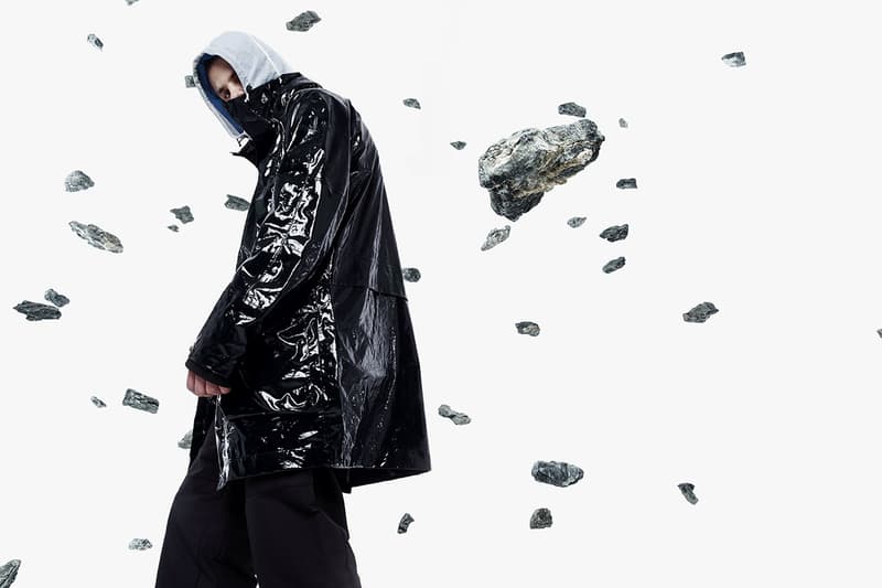 KRAKATAU Spring Summer 2019 SS19 Collection 3000mm waterproofness QUBIT jacket MISHIMA raincoat light softshell jackets Lookbook