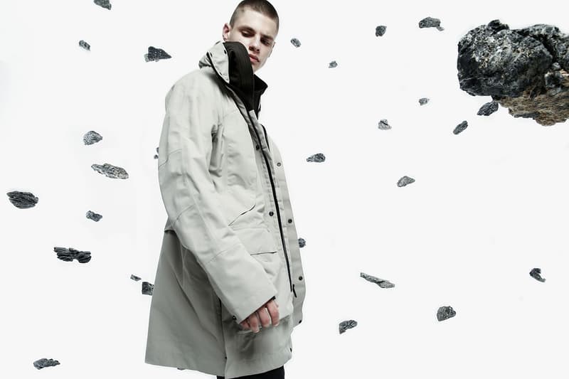 KRAKATAU Spring Summer 2019 SS19 Collection 3000mm waterproofness QUBIT jacket MISHIMA raincoat light softshell jackets Lookbook