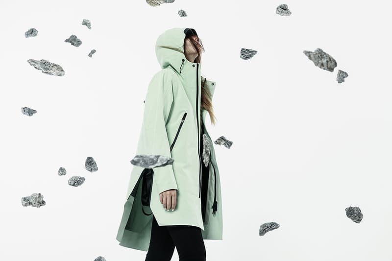 KRAKATAU Spring Summer 2019 SS19 Collection 3000mm waterproofness QUBIT jacket MISHIMA raincoat light softshell jackets Lookbook