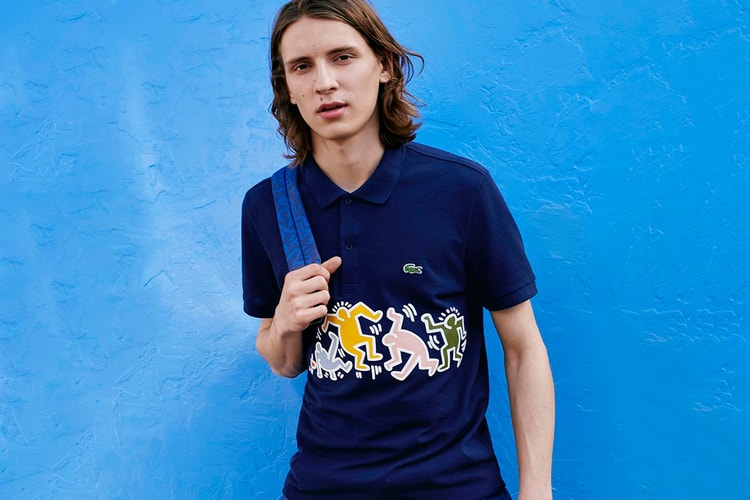 Lacoste Adds Keith Haring Artwork to Classic Pieces