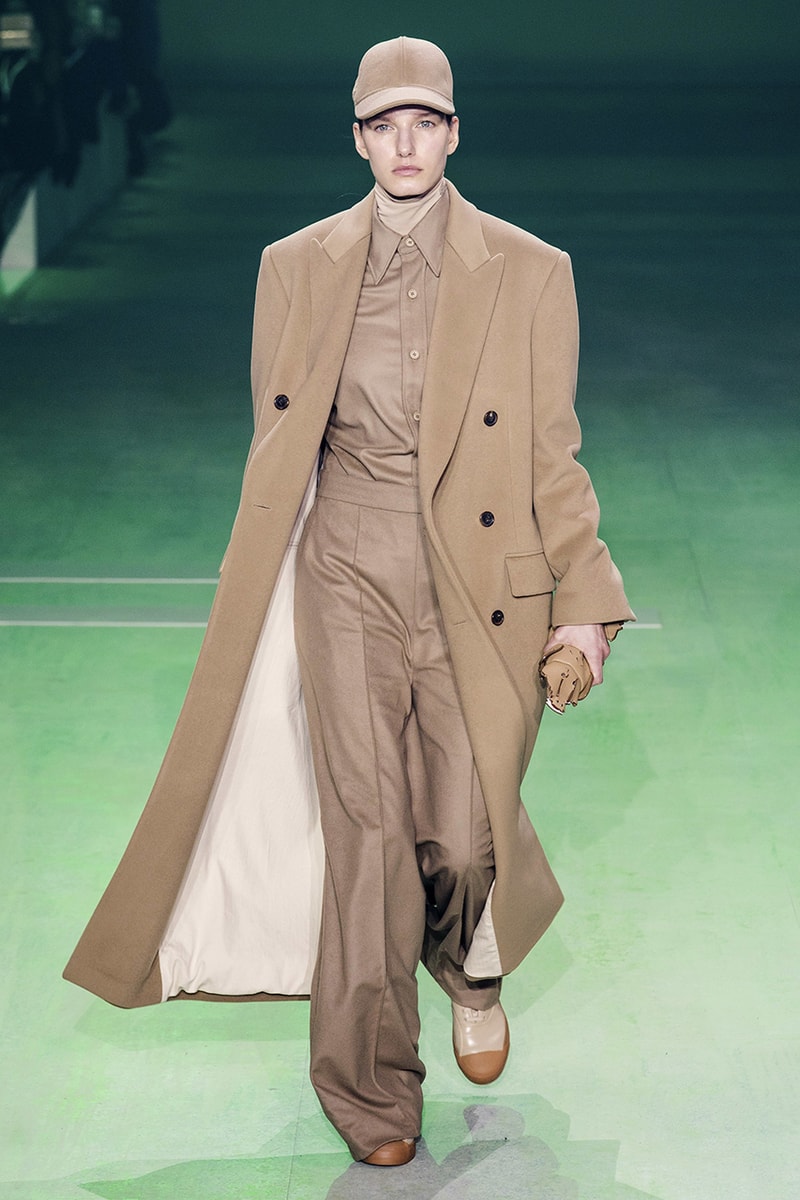 Lacoste FW19 Paris Fashion Week Autumne Hiver 19 FW19 AW19 Collection Lousie Trotter CD Creative Director Designer Runway Presentation Boxy Streetwear Heritage René Lacoste Oversized Tailoring