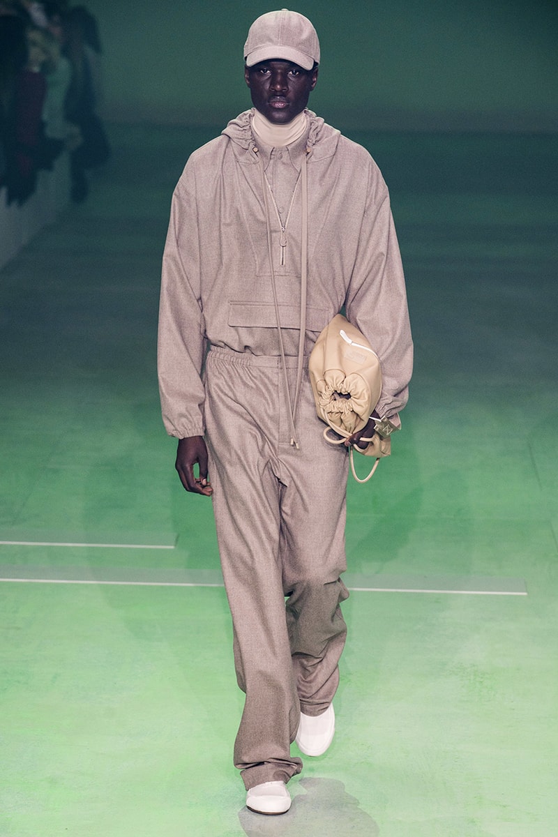 Lacoste FW19 Paris Fashion Week Autumne Hiver 19 FW19 AW19 Collection Lousie Trotter CD Creative Director Designer Runway Presentation Boxy Streetwear Heritage René Lacoste Oversized Tailoring