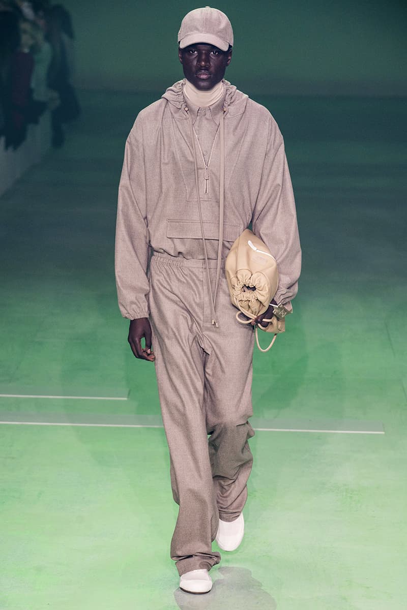 Lacoste FW19 Paris Fashion Week Autumne Hiver 19 FW19 AW19 Collection Lousie Trotter CD Creative Director Designer Runway Presentation Boxy Streetwear Heritage René Lacoste Oversized Tailoring