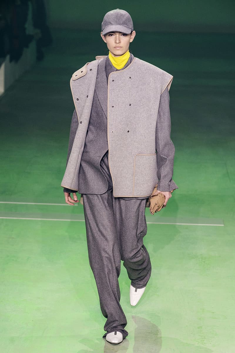 Lacoste FW19 Paris Fashion Week Autumne Hiver 19 FW19 AW19 Collection Lousie Trotter CD Creative Director Designer Runway Presentation Boxy Streetwear Heritage René Lacoste Oversized Tailoring