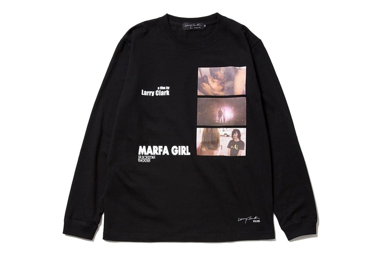 Larry Clark for BEAMS T SS19 Capsule Collaboration collection spring summer 2019 marfa girl wassup rockers ken park tee shirt bag hoodie print graphic movie film 