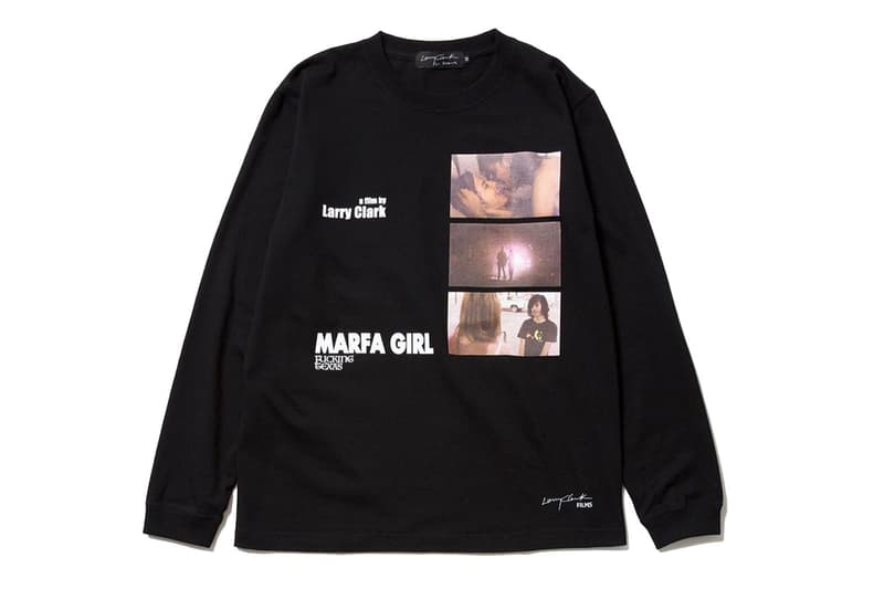 Larry Clark for BEAMS T SS19 Capsule Collaboration collection spring summer 2019 marfa girl wassup rockers ken park tee shirt bag hoodie print graphic movie film