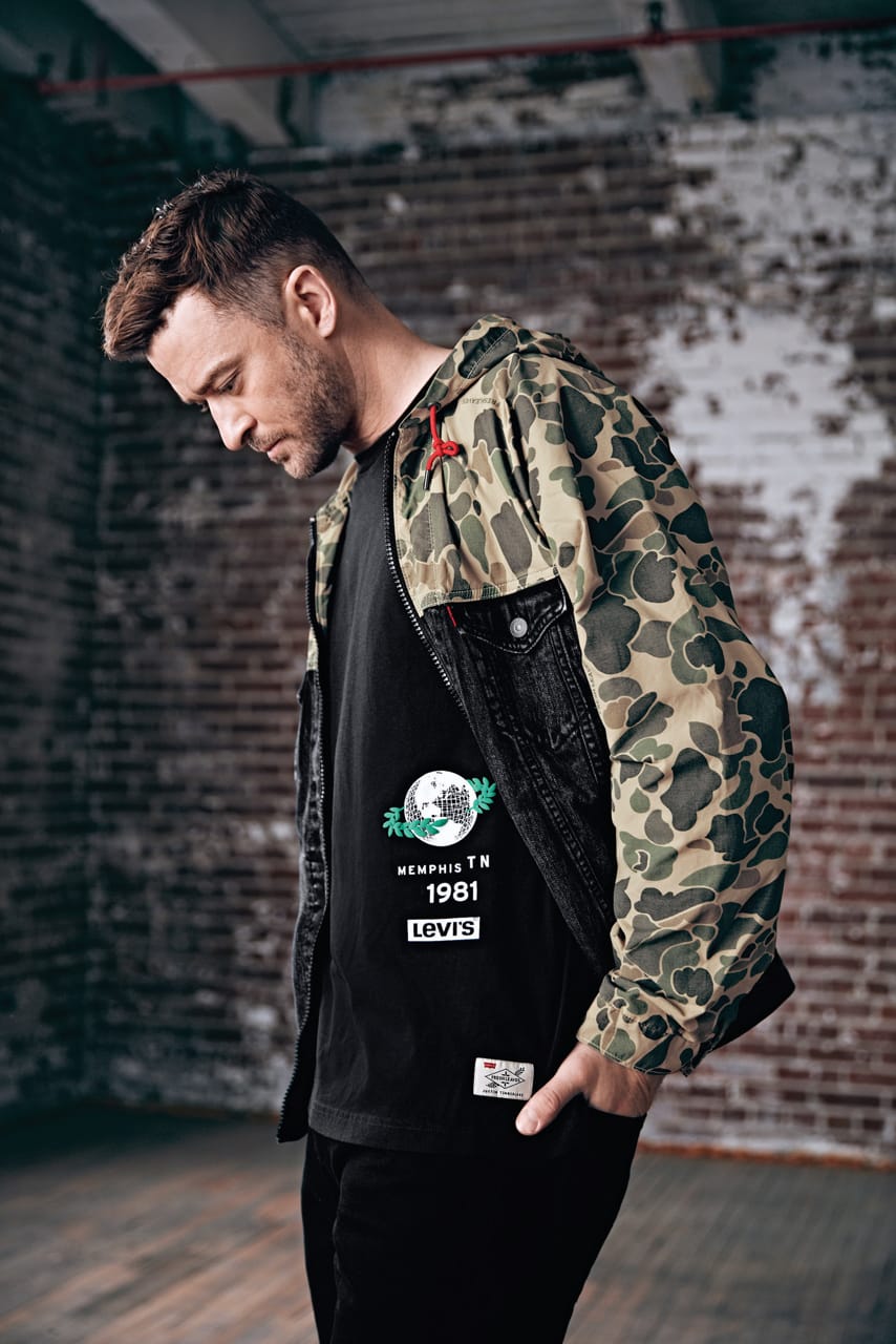 levi's x justin timberlake fresh leaves collection