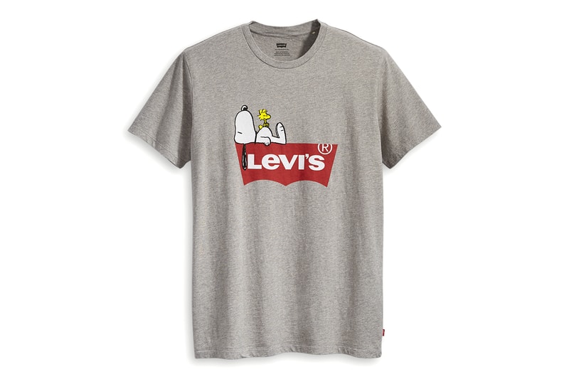 Levis Peanuts Limited Edition Collaboration Charlie Brown Linus Lucy Peppermint Patty jeans tees hoodies truckers accessories