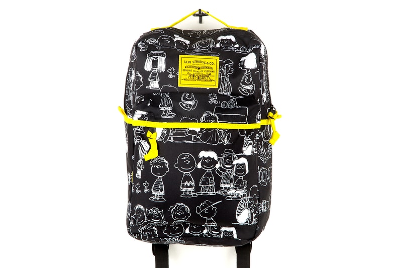 Levis Peanuts Limited Edition Collaboration Charlie Brown Linus Lucy Peppermint Patty jeans tees hoodies truckers accessories