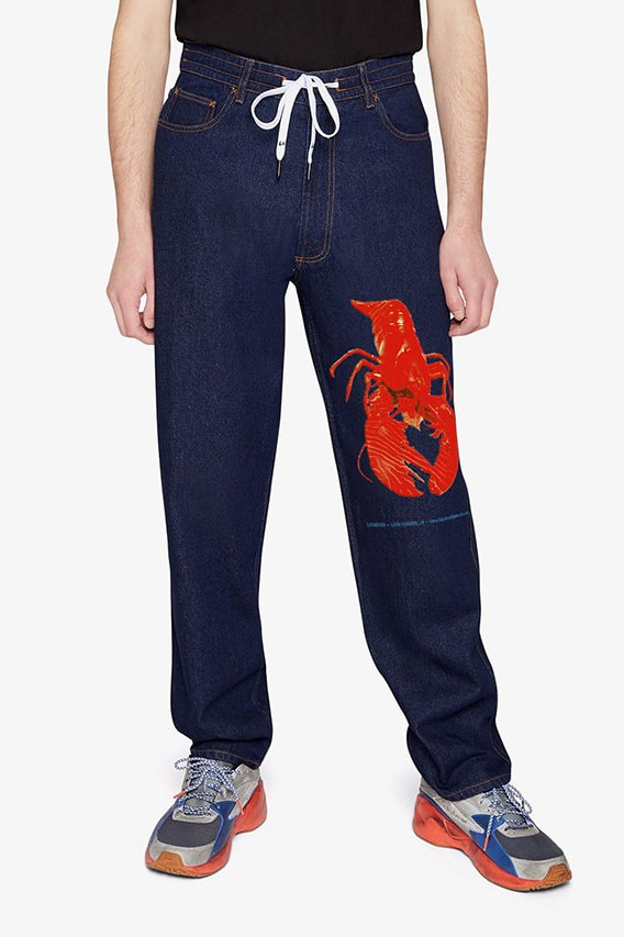 Liam Hodges SS19 Spring Summer 2019 Capsule Collection Lobster Lookbook Las Vegas All You Can Eat T Shirt Button Up Jeans Motif Logo Exclusive Launch 