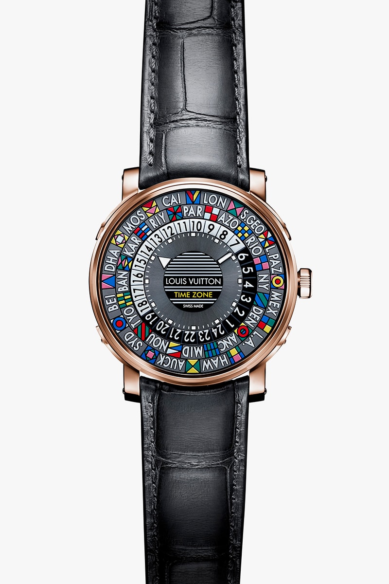 Louis Vuitton 2019 Men's Watch Collection timepieces TAMBOUR ICONS navy horizon essential grey ESCALE TIME ZONE