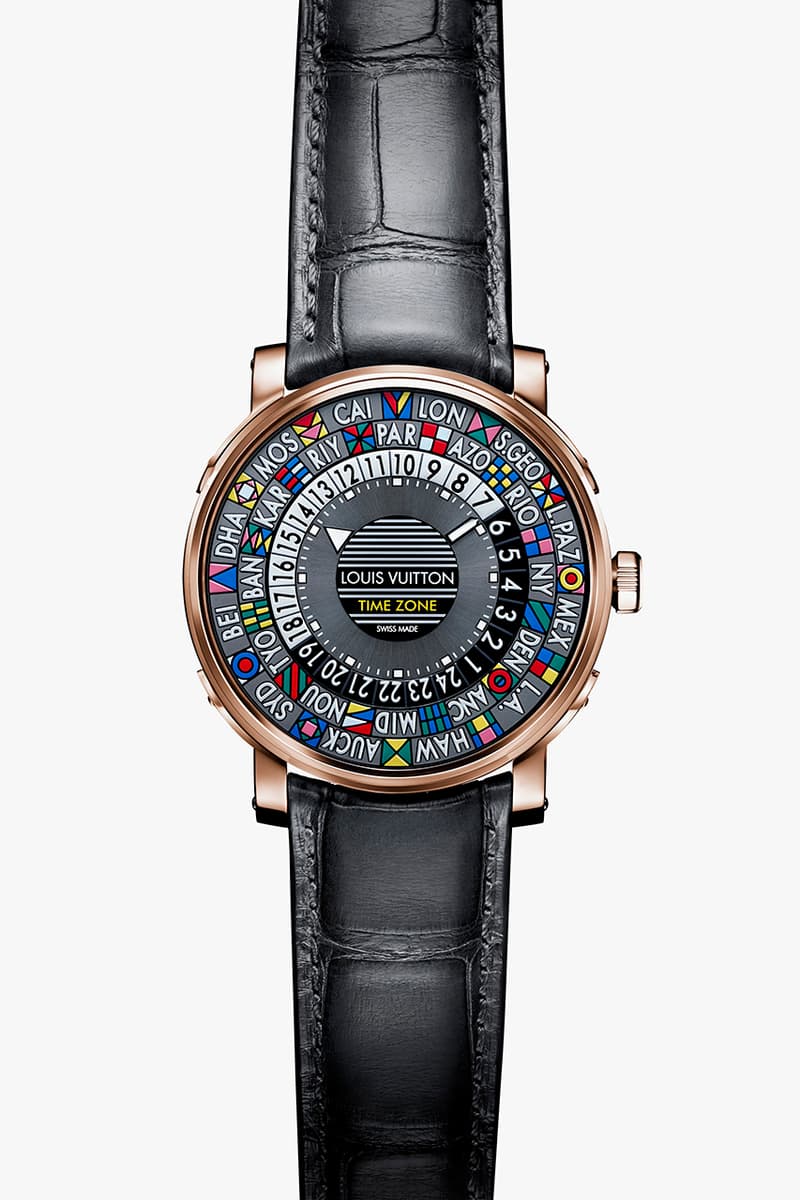 Louis Vuitton 2019 Men's Watch Collection timepieces TAMBOUR ICONS navy horizon essential grey ESCALE TIME ZONE