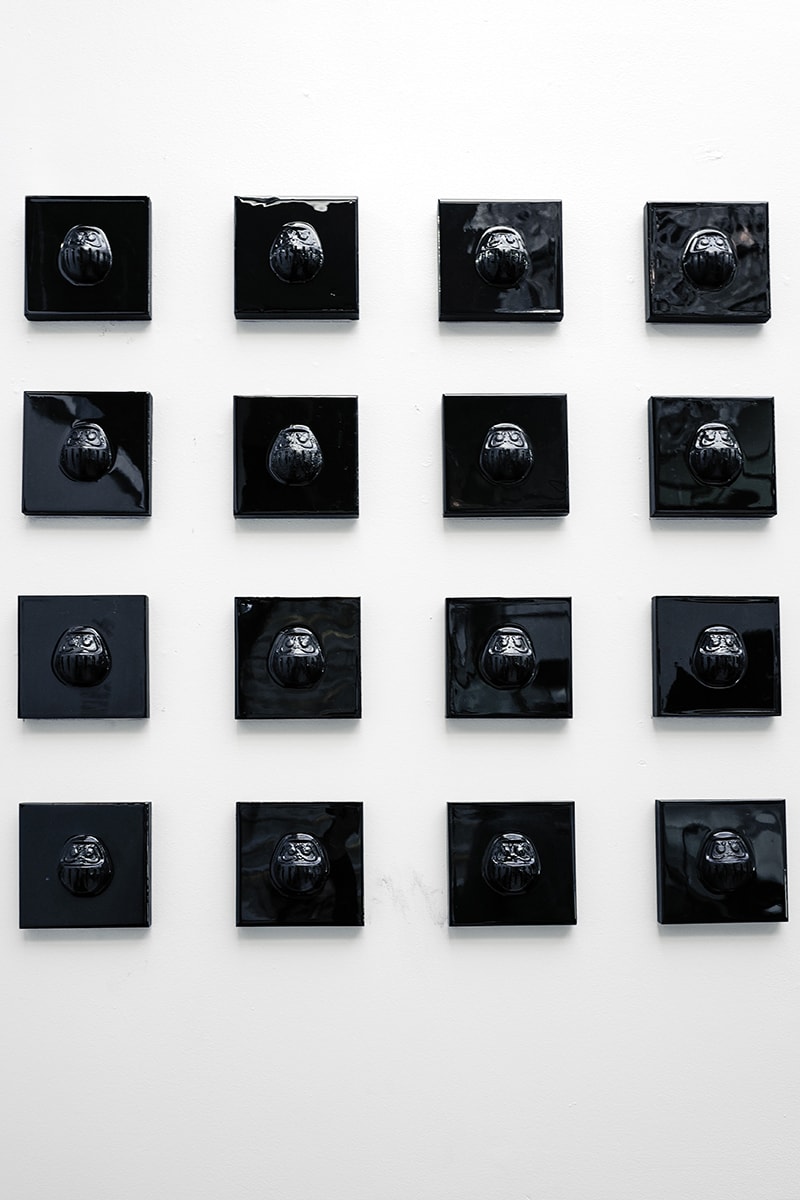 Luna Ikuta Oneness Exhibition Info art sculptures japanese iron daruma soho house west hollywood installation