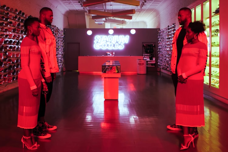 Lupita Nyong'o and Winston Duke Haunt Stadium Goods While 'Sneaker Shopping'