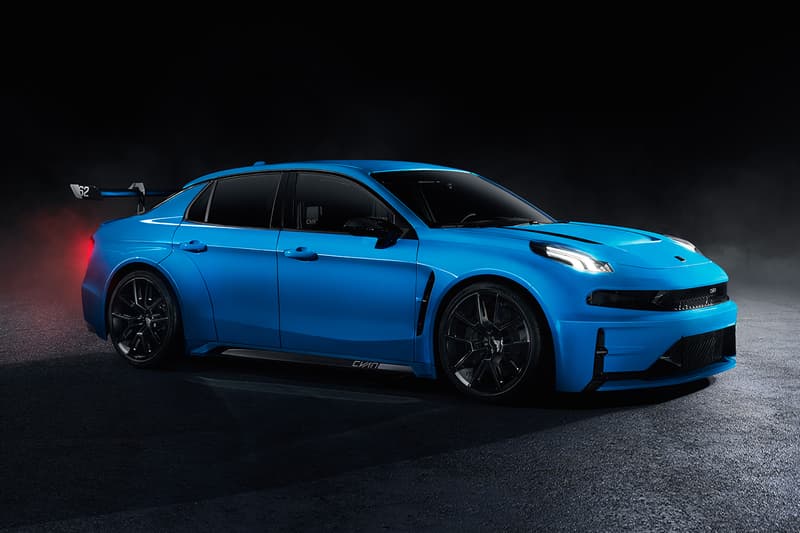 Lynk Co Cyan Racing Concept Release Info 528 horsepower HP driving drive car racing track street legal