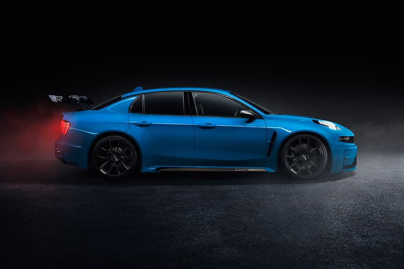 Lynk Co Cyan Racing Concept Release Info 528 horsepower HP driving drive car racing track street legal