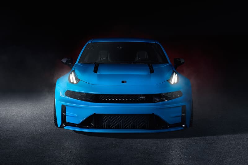 Lynk Co Cyan Racing Concept Release Info 528 horsepower HP driving drive car racing track street legal