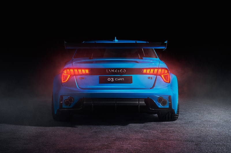 Lynk Co Cyan Racing Concept Release Info 528 horsepower HP driving drive car racing track street legal