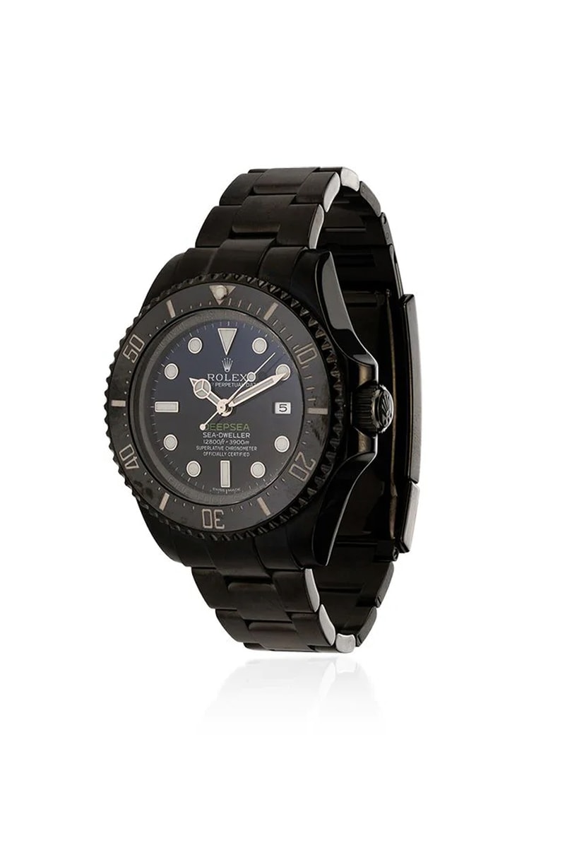 mad paris rolex deepsea stainless steel watch release browns