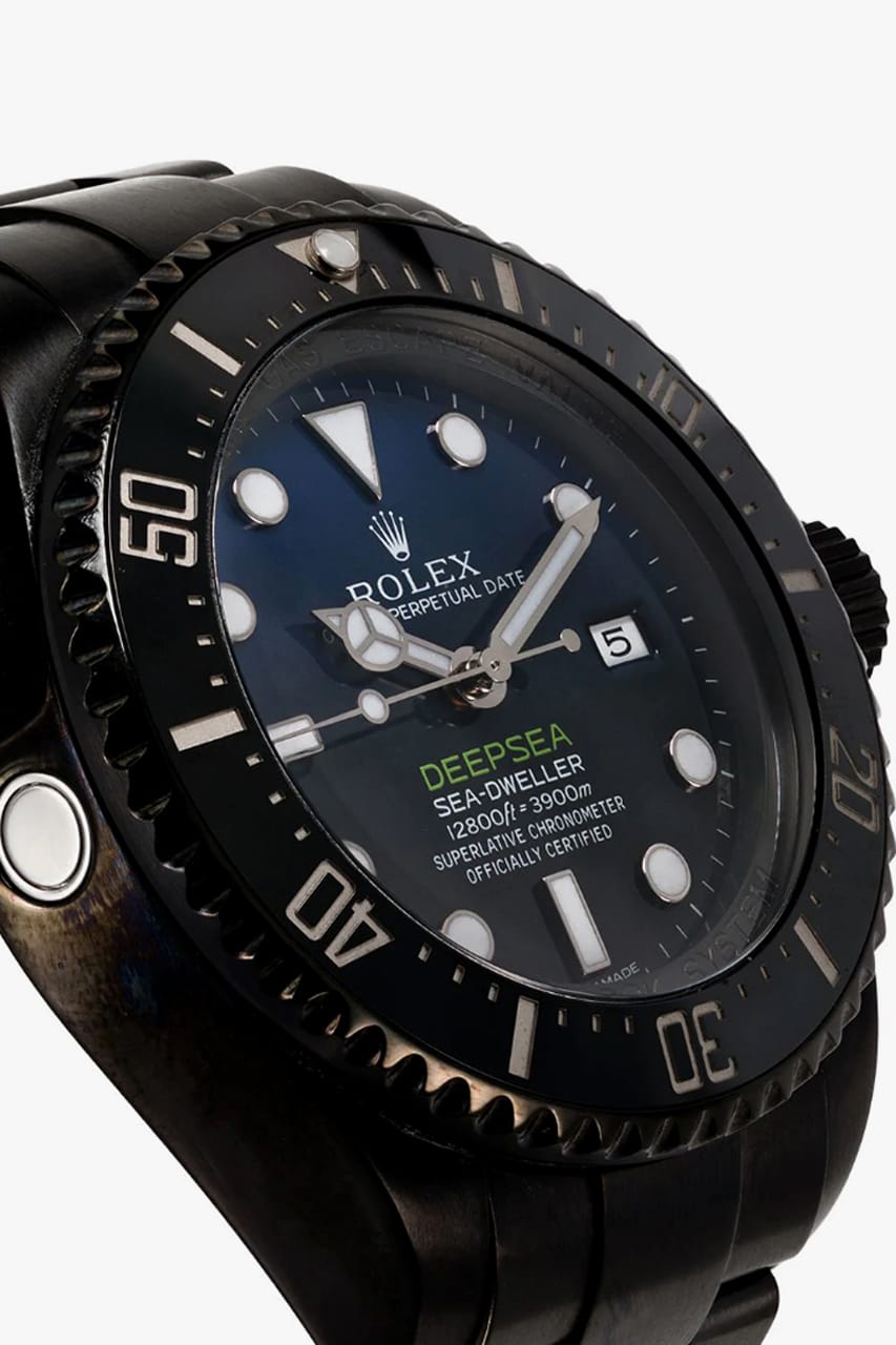 mad paris rolex deepsea stainless steel watch release browns