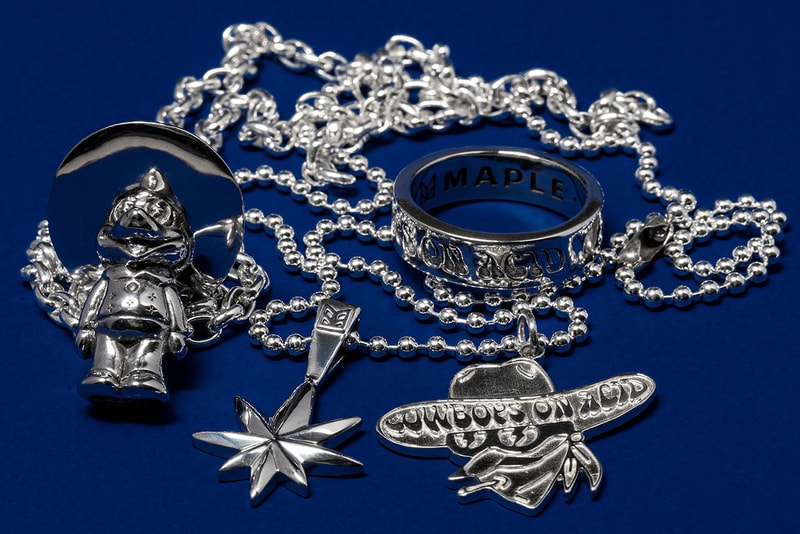 MAPLE spring summer 2019 ss19 collection jewelry silver brass lookbook ring bracelet bronze