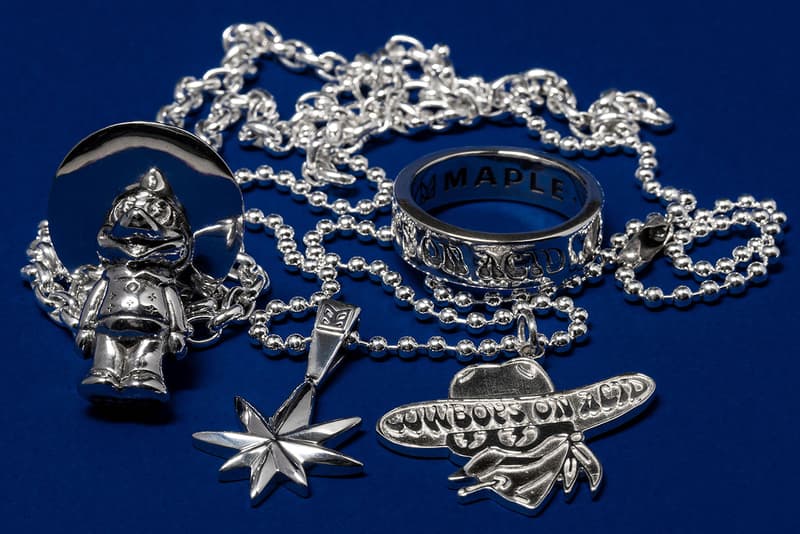 MAPLE spring summer 2019 ss19 collection jewelry silver brass lookbook ring bracelet bronze