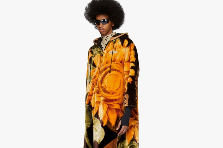 Marine Serre Releases Plush Blanket Coat for SS19 Menswear Debut