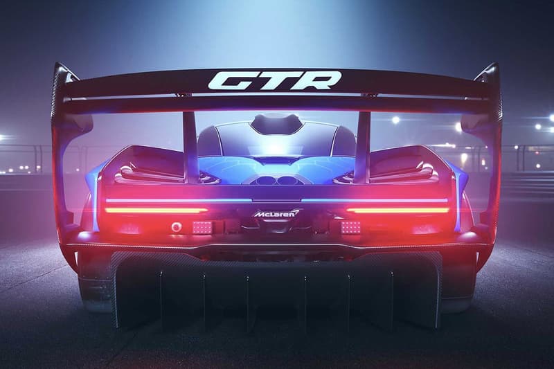 McLaren Production Version Senna GTR Reveal 2019 grey blue