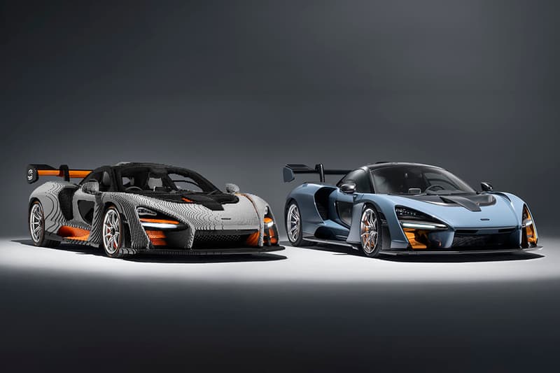 McLaren Senna Lego Full Size Model 1:1 5000 Hours Interactive Engine Seats Steering Wheel 3,348lbs Lifelike recreation first look design automotive