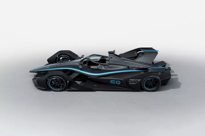 Mercedes-Benz Foruma E All Electric Racing Car 2019 Geneva Motor Show EQ Silver Arrow 01 