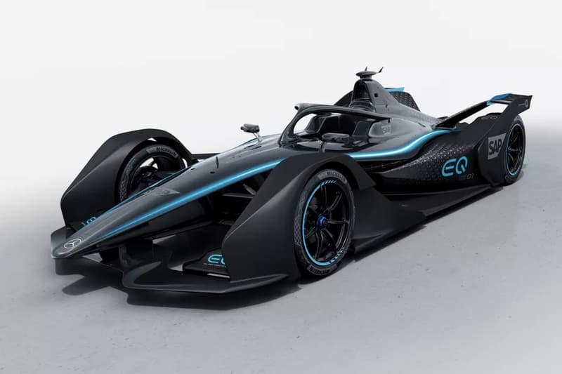 Mercedes-Benz Foruma E All Electric Racing Car 2019 Geneva Motor Show EQ Silver Arrow 01 