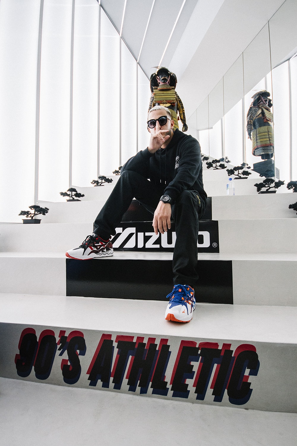 Mizuno 90s Athletic Sneaker Collection Launch Paris Shinzo DJ Snake Party Event