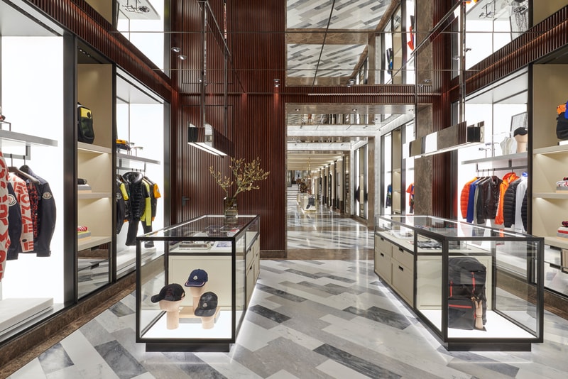 moncler copenhagen flagship store opening denmark ostergade street
