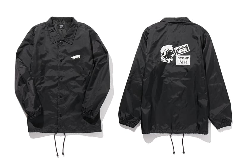 vans windbreaker black