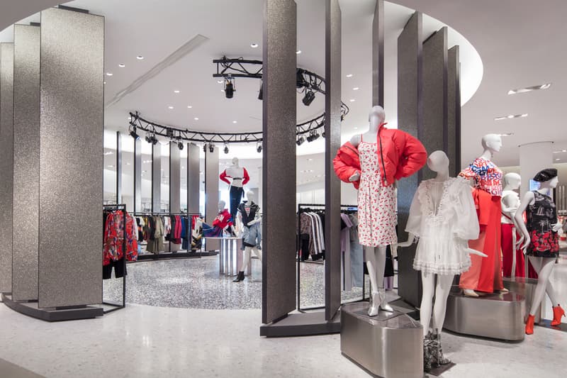 neiman marcus hudson yards manhattan store opening retail technology high tech interactive fitting room memory makeover sunglass memory mirror