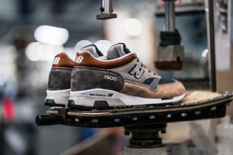 New Balance 43einhalb 1500 M150043EH The Trip sneaker shoe made in england 30th anniversary 2019 spring summer march info images pictures pics buy raffle gray gray teal green white orange blue