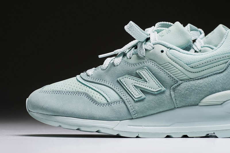 New Balance 997 “Mint Julep” Release sneakers fresh made in usa leather suede 