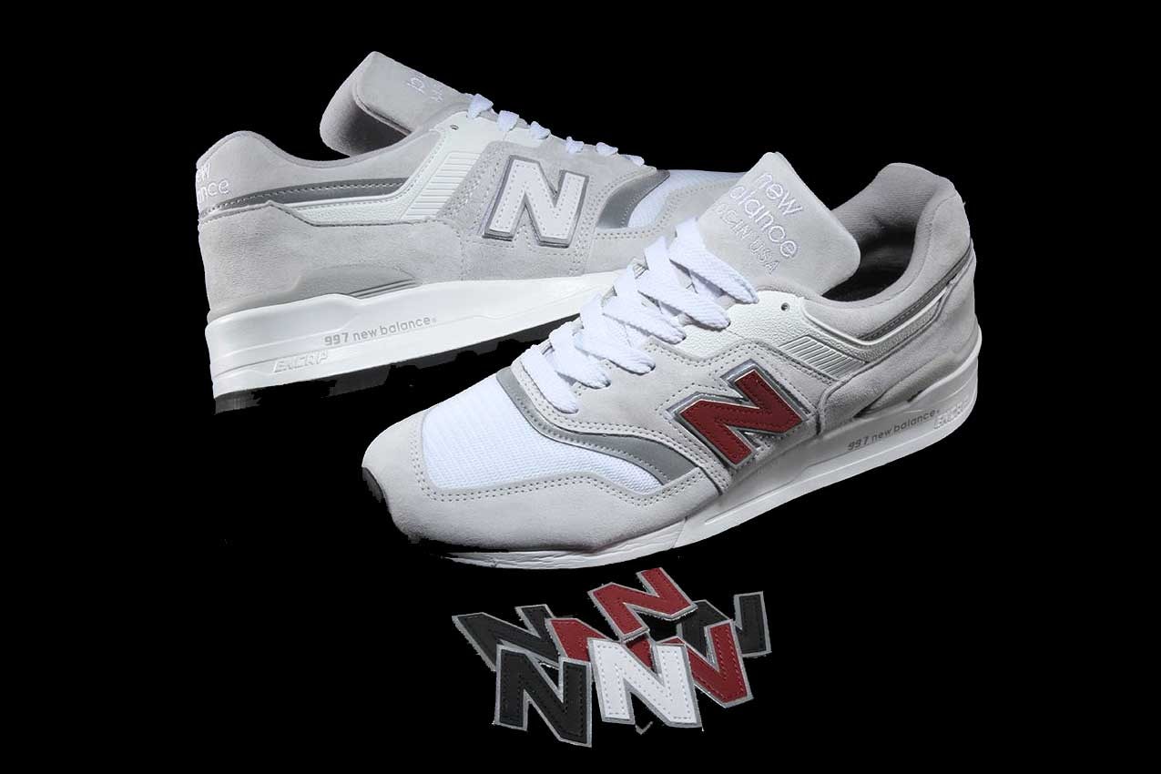 new balance 997 swappable n logo release details sneakers footwear kicks shoes