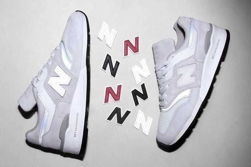 new balance 997 swappable n logo release details sneakers footwear kicks shoes