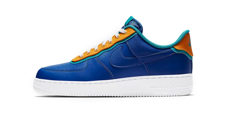 all blue air force ones low