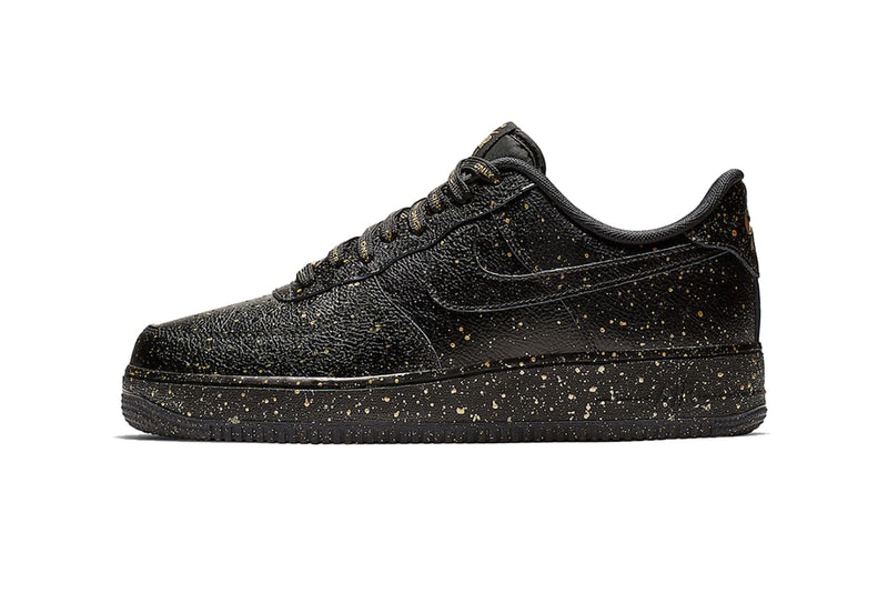 nike air force 1 low only once release information 2019 footwear sportswear sneakers shoes 07 LV8 hbl high school basketball league greater china black gold speckles confetti