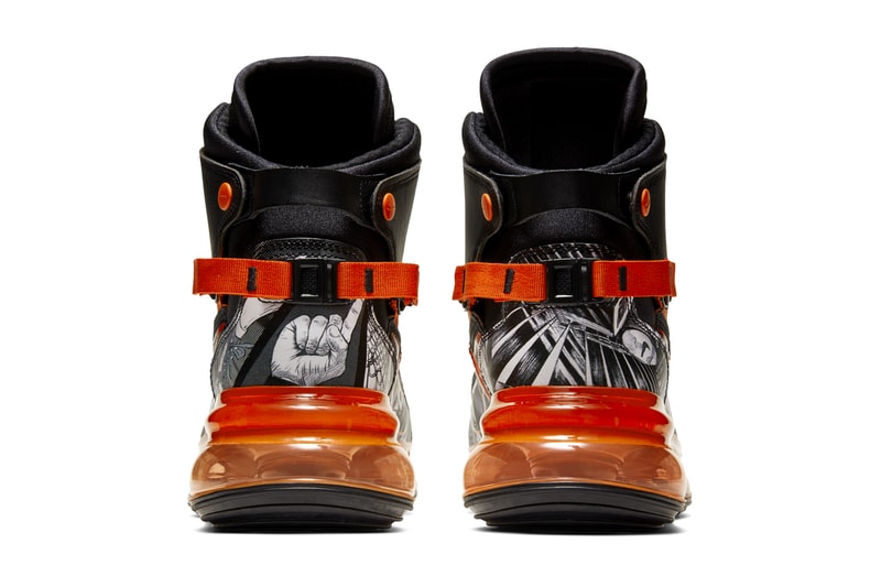 Nike Air Max 720 Saturn March Madness Release  NCAA basketball NBA sneakers shoes orange black ci1959 036 hbl high school basketball league greater china orange only once 