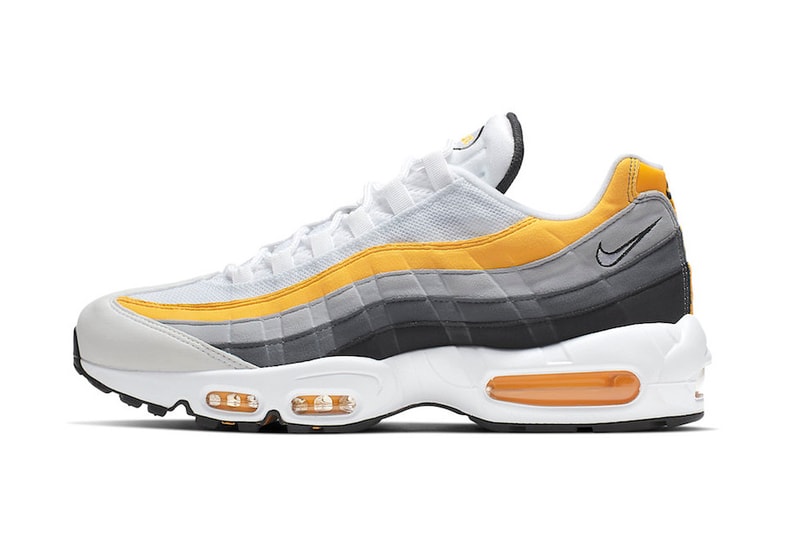 Nike Air Max 95 "Amarillo" Release dark grey yellow white swoosh air max day