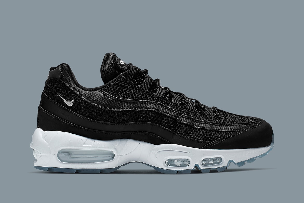 Nike S Air Max 95 Gets A Sleek Black And Grey Rework Hypebeast