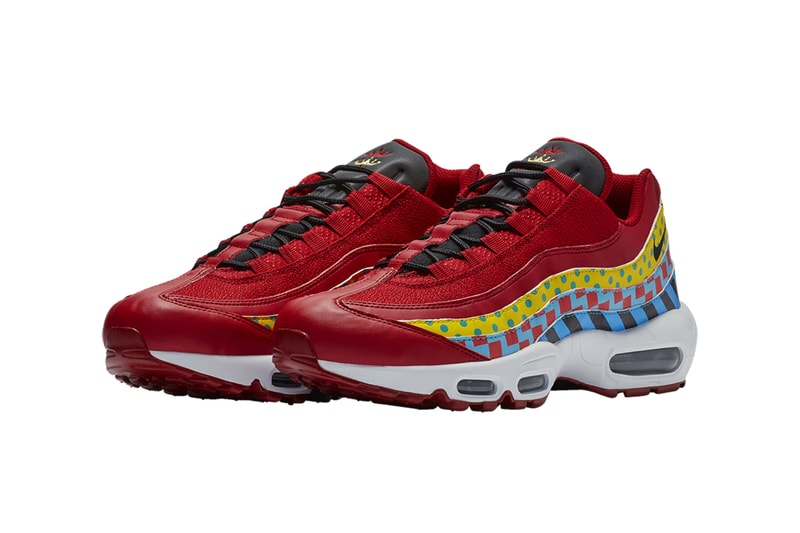 nike air max 95 gym red black white 2019 march nike sportswear footwear