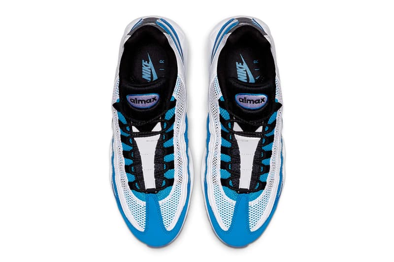 Royal Blue Nike Air Max 95 by Sergio Lozano sneakers shoes sporty